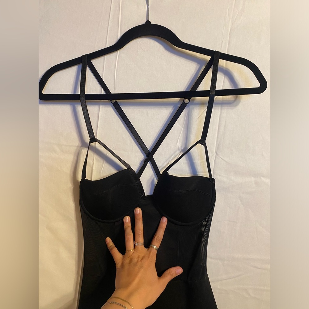 Black Party Dress - Picture 3 of 7